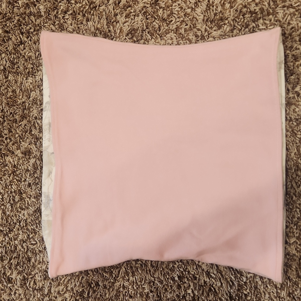 Hollister Cream and Taup Leaf Accent Tube Top - Picture 3 of 4